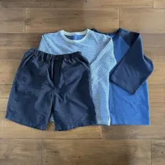 七分袖カットソー✖️2 短パン一枚　セット