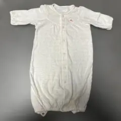 ミキハウス　タオル地ロンパース　50〜60 コットン100%