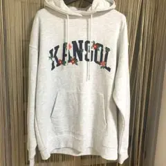 KANGOL フラワー刺繍 フード付きパーカー Mのサムネイル