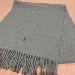 yun様　Polo Ralph Lauren グリーン マフラー