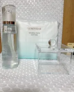 ベネフィーク リセットクリア コットン ケース セット