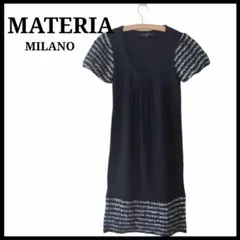MATERIA MILANO　マテリアミラノ　ニットワンピース　ひざ丈ワンピースのサムネイル