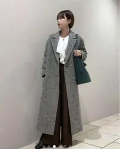 新品■フレイ アイディー[FRAY I.D] チェスターガウンコート