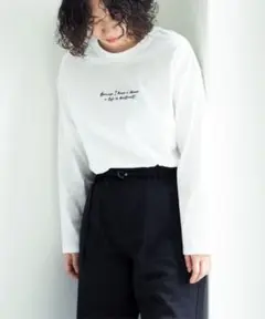 CEPO/無地×刺繍ロゴロンＴｅｅ
