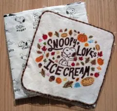 スヌーピー　ハンドタオル　軽量ビッグバック　セット♡　[非売品]