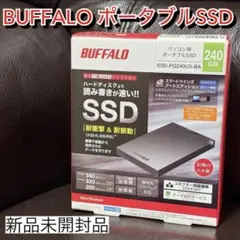 BUFFALO ポータブルSSD 960GB SSD-PGM960U3-B/N - メルカリ