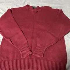 Polo by Ralph Lauren 赤 ニットセーター L