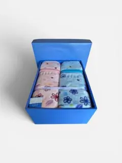 ELLE MAISON ニューマイヤー毛布 2枚セット 花柄 箱入りのサムネイル