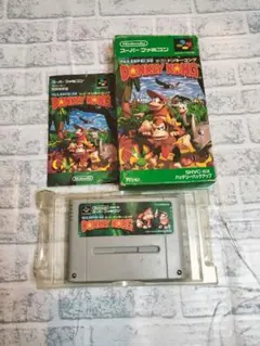 スーパーファミコン用ソフト ドンキーコング(動作確認済み)