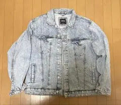 ZARA デニムジャケット XL メンズ ライトブルー ザラ
