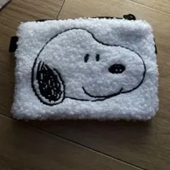 スヌーピー ガチャガチャ ポーチ　もふもふポーシェット　カプセルトイ　小物入れ
