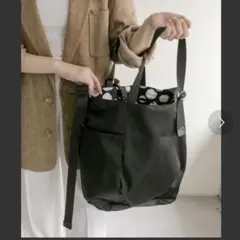 美品　earPAPILLONNER ダルメシアン　アジャスターバッグ