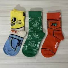 ハッピーソックス☆キッズソックス3足セット⑩