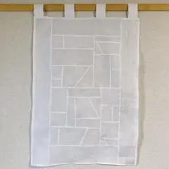 ポジャギ　67×44 ホワイトリネン　No.229 △ リクエスト分