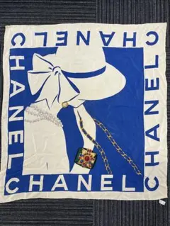 CHANEL シャネル スカーフ 大判 ココマーク シルク100% CHANEL スカーフ 大判 ココマーク シルク100% ジュエリー柄 - メルカリ