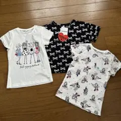 女の子用 Tシャツ ３枚セット110cm