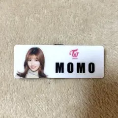 TWICE #TWICE ネームプレート ピンバッジ ハイタッチ 限定 モモ