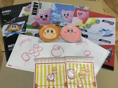 星のカービィ ファミマ A4 クリアファイル・ファミチキ袋・中華まん袋 豆皿