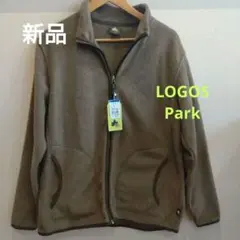 【新品】未使用　LOGOS Park フリースジャケット Mサイズ ブラウン