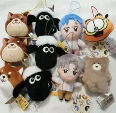 新品・未使用　ひつじのショーン　フェイスマスコット　他　10個セット