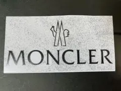 MONCLER キラキラアイロンプリントシート 大サイズ