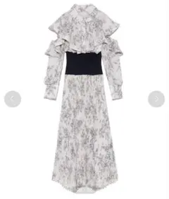 スナイデル ウエストリブシャツワンピース ネイビー サイズ0