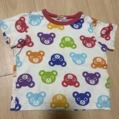 MIKI HOUSE 半袖Tシャツ カラフルベア柄のサムネイル