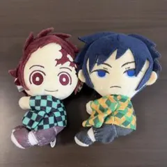 鬼滅の刃 ぬいぷりけ おすわりBIGぬいぐるみ 竈門炭治郎 冨岡義勇