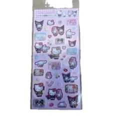 【正規品】サンリオ　ラメ入り樹脂もりシール　平成コギャル　新品