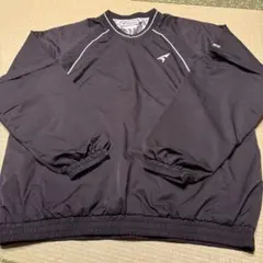 Mizuno Tour Style ウィンドブレーカー Vネック　黒　Lサイズ