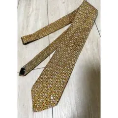 dunhill ダンヒル ネクタイ　シルク100% 総柄　イタリア製