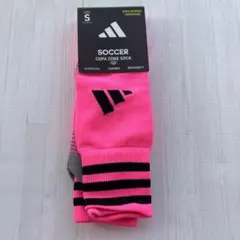 adidas サッカーソックス ピンク sサイズ