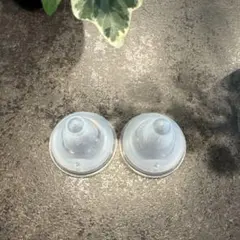 哺乳瓶用乳首 シリコン製 2個セット　ssサイズ、Mサイズ