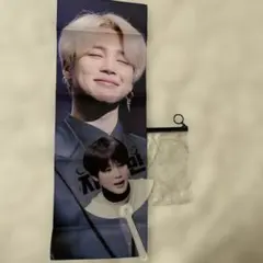 BTS Jimin タオル ジミン 防弾少年団 スローガン 透明うちわ