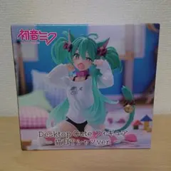 初音ミク Desktop Cute フィギュア 猫耳Tシャツ