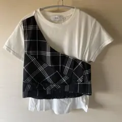 AZUL by MOUSSY アシンメトリックTシャツ Sのサムネイル
