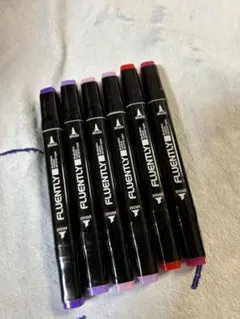 FLUENTLY マーカーセット 6色