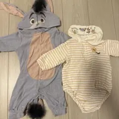 プーさんロンパースセット
