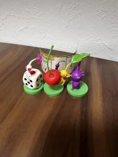 ピクミンチョコエッグ　黄ピクミン、紫ピクミン、白ピクミンセット