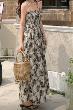 【未使用】SHEIN 花柄キャミワンピース