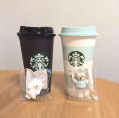 スターバックス　ハロウィン　ジェラートピケ　ねこ　リユーザブル　タンブラー
