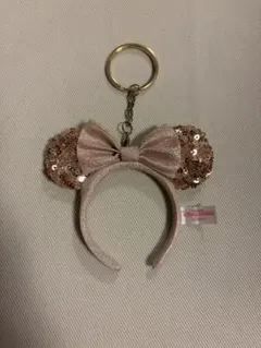 東京ディズニーリゾート ミニー カチューシャ キーホルダー