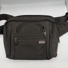 TUMI トゥミ ウエストバッグ ボディバッグ ナイロン 黒　長さ調整ありのサムネイル