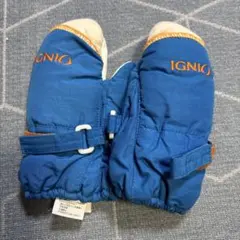 IGNIO スキーグローブ 80-90cm 青