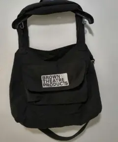 BROWN THEATRE PRODUCTS ショルダーバッグ ブラック