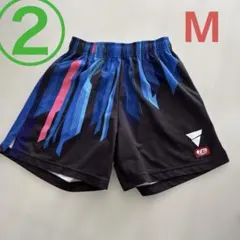 VICTAS 卓球用ショーツ M 黒/青/ピンク