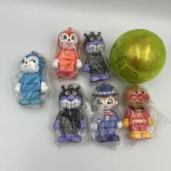 アンパンマン ばいきんまん しらたまさん　フィギュア 3体セット