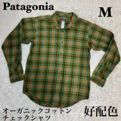 Patagonia オーガニックコットン チェックシャツ Mのサムネイル