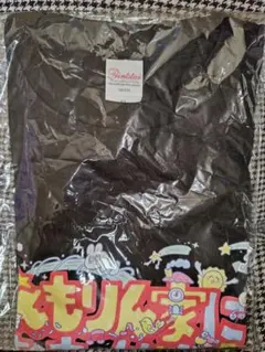 値下げ 絵森彩 えもりんちによっちゃばれ ロングTシャツ 黒 XL 未開封品