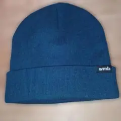 wmb ニット帽 ビーニー ブルーのサムネイル
